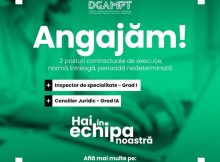 DGAMPT Hunedoara / Anunț concurs pentru angajare