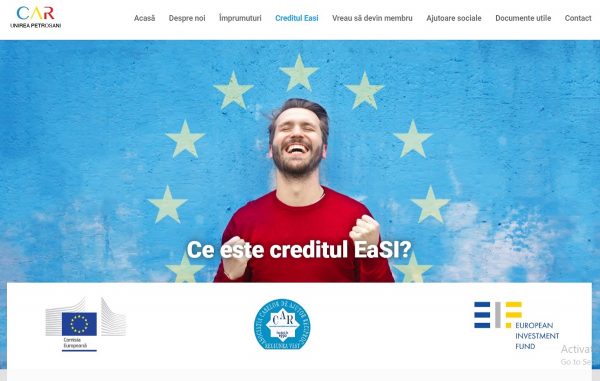 EASI Soluții de finanțare pentru afaceri oferite de CAR Unirea Petroșani
