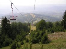 Telescaunul vechi din Parâng a intrat în revizie