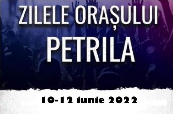 Zilele orașului Petrila, între 10 și 12 iunie 2022