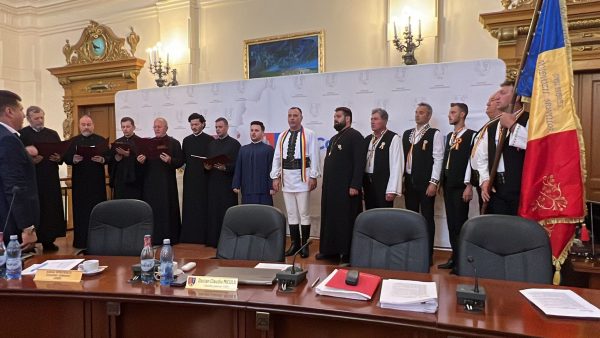 Ziua Imnului Național marcată la Consiliul județean Hunedoara