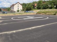 Heliportul Spitalului de Urgență Petroșani a fost modernizat