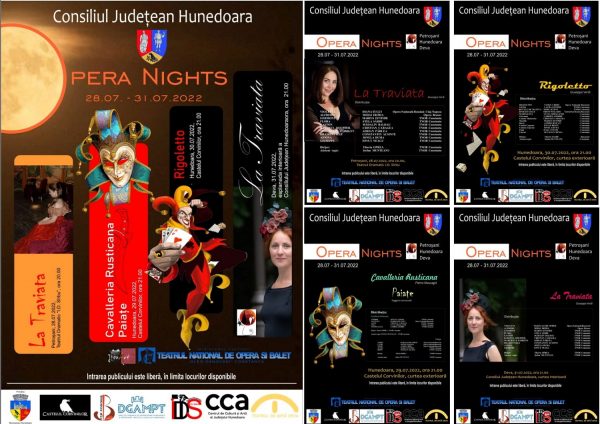 Hunedoara culturală freamătă în acordurile ”Opera Nights” la Petroșani, Deva și Hunedoara