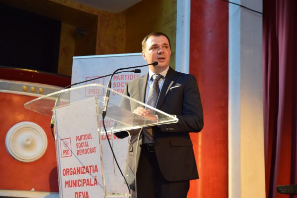 Secretarul de stat Lucian Rus este noul lider al social-democraților din Deva