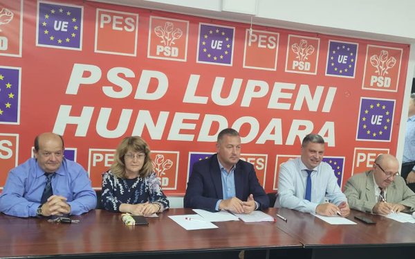 Senatorul Cristian Resmeriță a fost reconfirmat în funcția de Președinte al PSD Lupeni