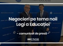 UNSR și propunerile studenților privind Legile Educației