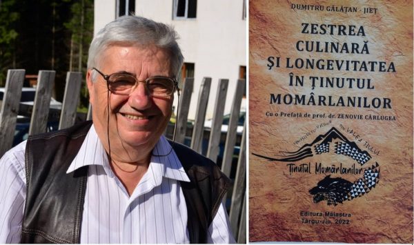 ”Zestrea culinară și longevitatea în Ținutul Momârlanilor” sau ”cartea-n bucate” a jienilor scoasă la lumină de  etnologul și scriitorul Dumitru Gălățan Jieț