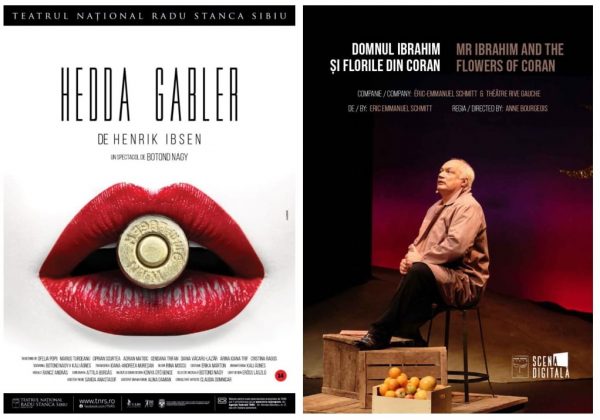 Premierele lunii septembrie pe Scena Digitală: „Hedda Gabler” și „Domnul Ibrahim și florile din Coran”