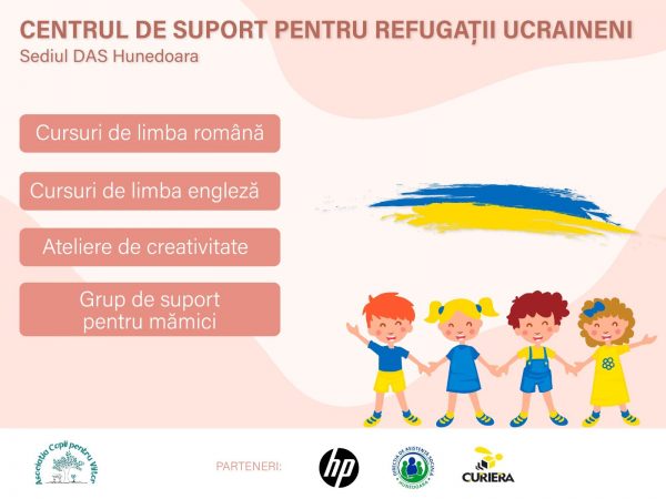 Centru de suport pentru refugiații ucraineni în județul Hunedoara