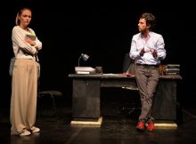 Premiera spectacolului „Oleanna”, de David Mamet,  pe scena Teatrului Național ”Radu Stanca” din Sibiu