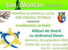 Sport, turism, socializare și caritate, în Cheile Tăii din Petrila, într-un nou proiect ”Alături de tinerii cu Sindrom Down”