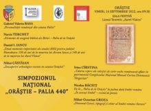 Simpozion Național „Palia 440”, la Orăștie
