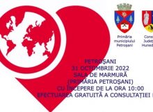 Caravana Inimii ajunge la Petroșani, cu consultații gratuite pentru cei interesați