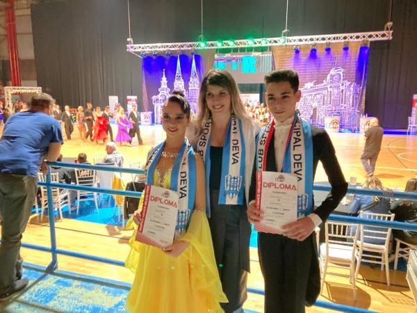 Brigita Marina și Andrei Stoica au adus Deva în topul european al dansului sportiv
