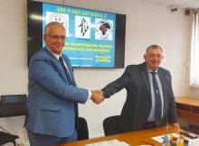 George Artur Găman predă ștafeta conducerii la Asociația Națională a Salvatorilor colegului său Daniel Pupăzan