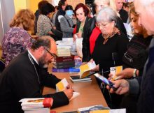Părintele Constantin Necula, onorant oaspete al Salonului Hunedorean al Cărții