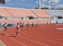 Atleta Daniela Vasiloancă din Petroșani, pe podium la Campionatul Balcanic de Atletism Masters