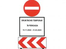 Sezonul de iarnă închide mai multe sectoare de drumuri județene