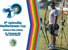 Arcașul Mario Țâmpu medaliat cu aur la turneul internațional ”Aphrodite Mediterranean Cup” din Cipru