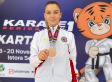 Locul 3 mondial la Karate WKF Serie A din Indonezia, pentru Miruna Mălăuță