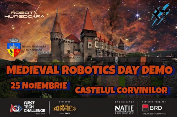 Medieval Robotics Day la Castelul Corvinilor de la Hunedoara