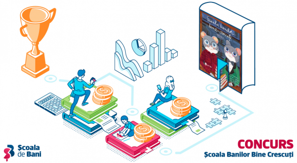 A început cea de-a III-a ediție a concursului pentru elevi Școala Banilor Bine-Crescuți, desfășurată pe platforma Școala de Bani