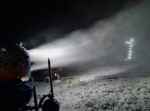 1 Decembrie, pe pârtia de schi, la Straja!