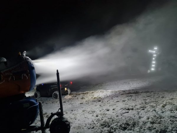 1 Decembrie, pe pârtia de schi, la Straja!