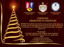 Caravana „Sărbători cu Sănătate”, în 8 decembrie 2022, în municipiul Deva