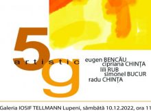 Expoziție de artă plastică 5G, la galeria de arte din Lupeni