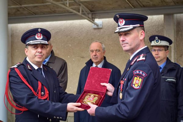 Colonelul Alin Nasta a preluat oficial comanda ISU Hunedoara