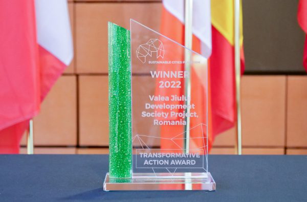 Premiul european ”Transformative Action Award 2022” a fost adjudecat de Valea Jiului Implicată