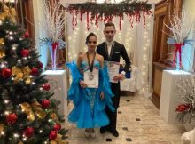Tinerii dansatori sportivi Brigita Marina și Andrei Stoica, vicecampioni ai circuitului “DanceSportEurope Children European Grand Prix”