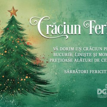 Mesaj de Sărbători / D.G.A.M.P.T. Hunedoara