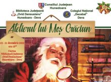 La Biblioteca județeană ”Ovid Densușianu” din Deva se deschide ”Atelierul lui Moș Crăciun”