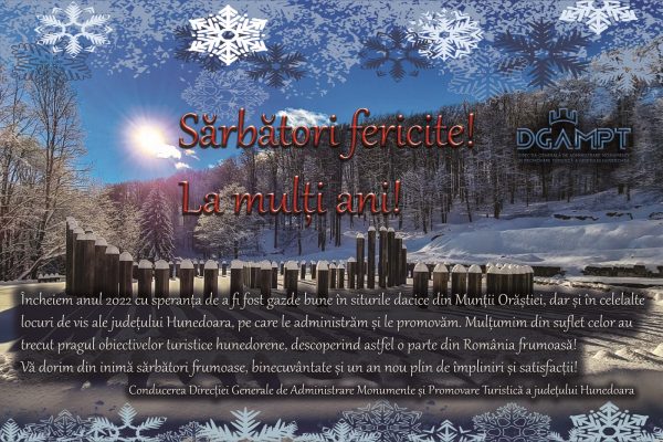 Mesaj de sărbători / DGAMPT Hunedoara