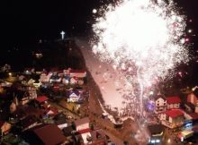 Valea Jiului a intrat în 2023 cu veselie și mii de focuri de artificii