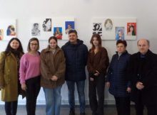 Expoziție de desen cu prilejul ”Zilei Culturii Naționale” la galeria de artă din Lupeni
