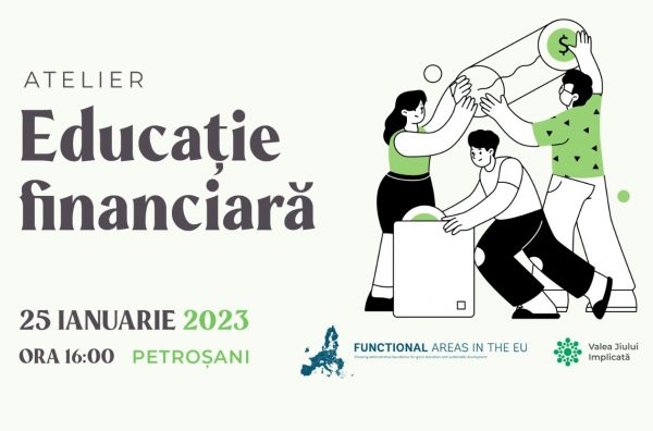 Atelier de educație financiară în Valea Jiului