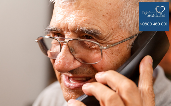 Peste 13.000 de convorbiri telefonice înregistrate la Telefonul Vârstnicului în 2022