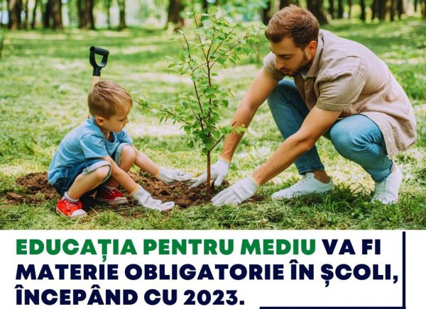 Strategia națională privind educația pentru mediu și schimbări climatice 2023 – 2030 a fost adoptată de Guvern