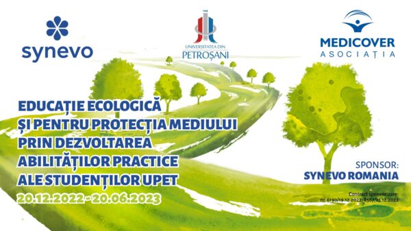 Sponsorizare de 15.000 de euro pentru implementarea unui proiect educațional de mediu la Universitatea din Petroșani