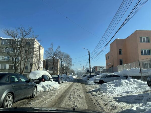 Primăria municipiului Vulcan / Anunț privind acțiunea de deszăpezire pe strada Traian