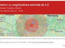 Cutremur de 5,2 grade Richter resimțit în Valea Jiului