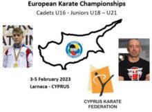 Mathias Popescu de la CS Poli Karate Petroșani, pe tabloul Campionatului European de Karate din Cipru