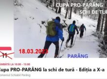 Cupa ”Pro Parâng” la schi de tură se amână cu o săptămână