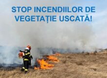 Avertisment ISU Hunedoara: ”Stop incendiilor de vegetație uscată!”