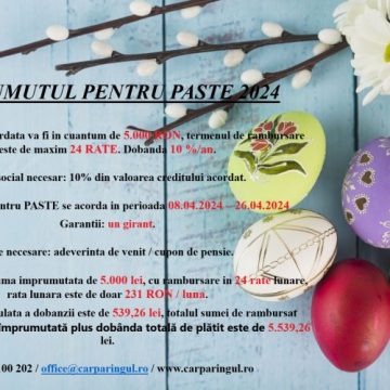 CAR Parângul IFN Petroșani dă startul campaniei speciale a împrumuturilor de Paște