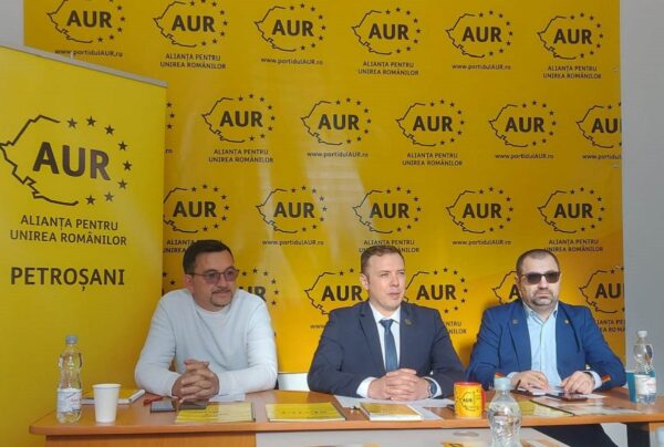 Politică cu programe sociale și acte caritabile la AUR Petroșani