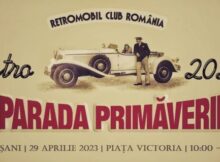 Retroparada auto a Primăverii ajuge și la Petroșani, pe 29 aprilie